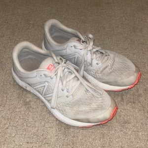 Gray and Pink Women’s New Balance Tennis shoes